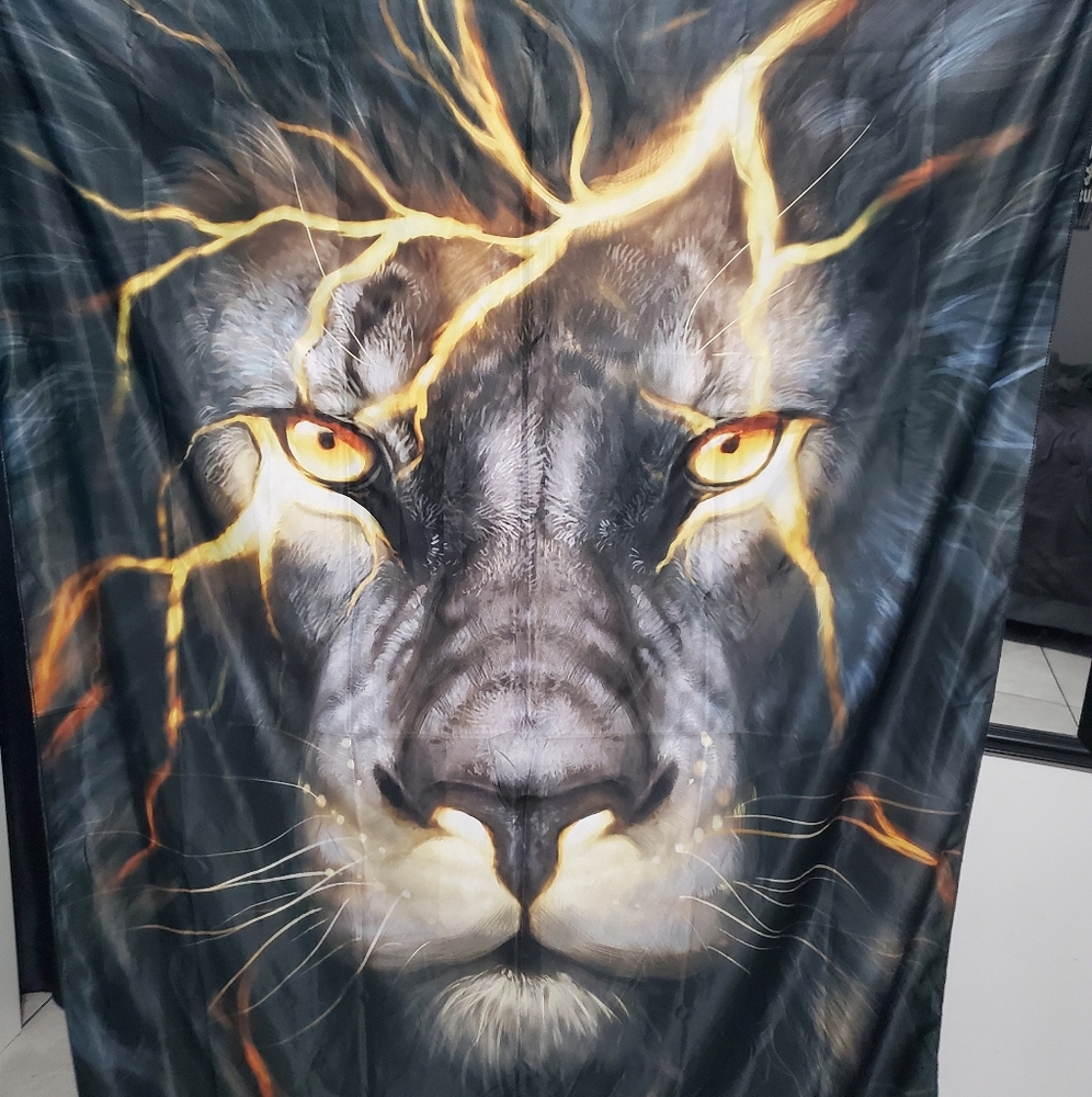 Lion tapestry
